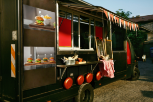 Black food truck 2